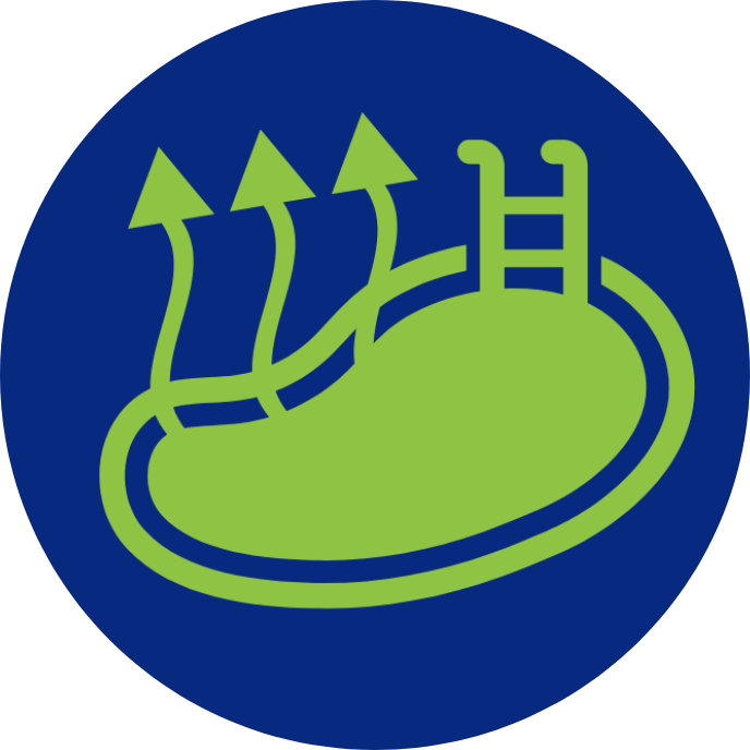 שתי בריכות אידוי